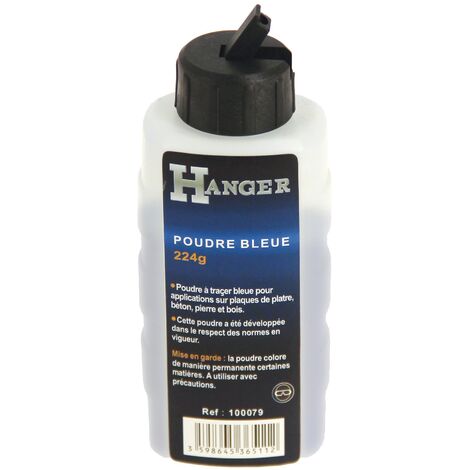 POUDRE À TRACER BLEUE 224 G - HANGER - 100079