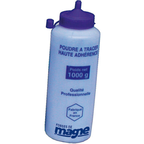 POUDRE À TRACER BLEUE (FLACON DE 1000GR) HAUTE ADHERENCE FORGES DE MAGNE - 388026