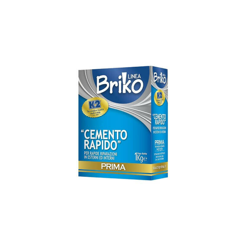 Poudre de Ciment Rapide 'Briko K2' Kg. 4 - Sac