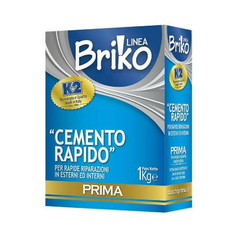 Poudre de Ciment Rapide 'Briko K2' Kg. 4 - Sac