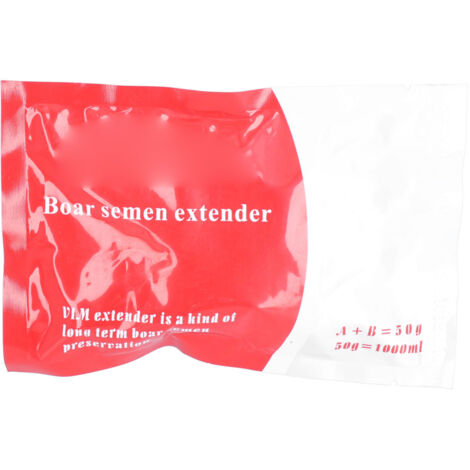 Poudre de dilution pour sperme de porc - Extendeur nutritif longue durée 7 à 14 jours pour insémination animale