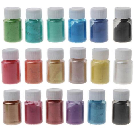 Poudre de mica nacrée à faire soi-même, colorant pour résine époxy, pigments pour colle à résine nacrée