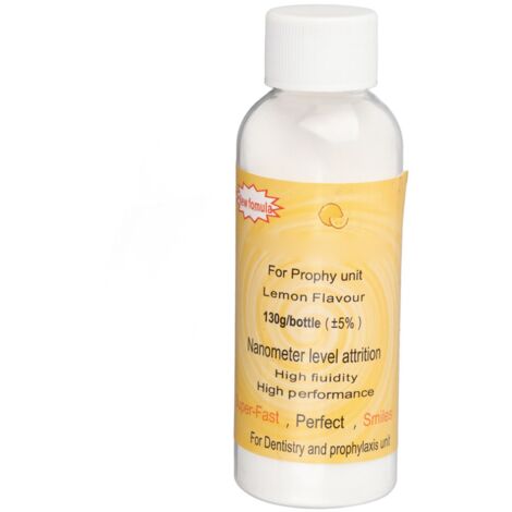 Poudre de Nettoyage Dentaire Saveur Citron pour Polisseuse à Air Prophy Mate