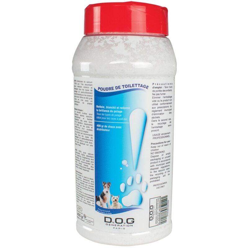 Poudre de toilettage : 400gr