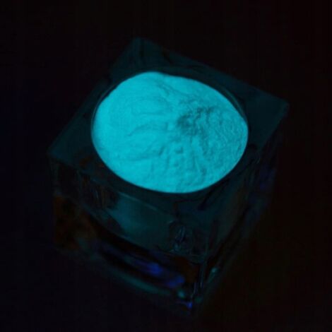 Poudre luminescente bleue Luminophore qui brille dans le noir 100 g