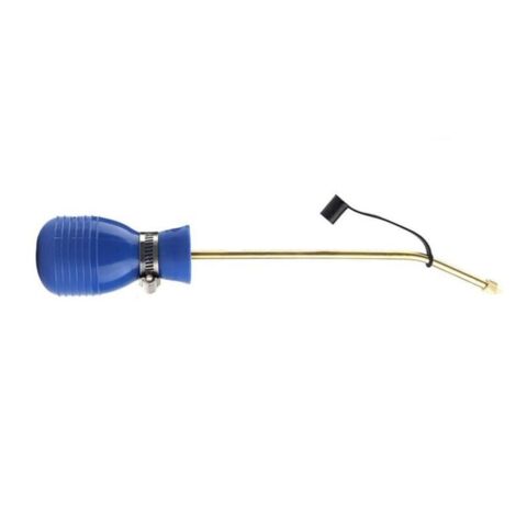 Poudreuse Anti Insectes Applicateur Poudre Pulvérisateur à Bulbe Terre Diatomée avec Tube Cuivre Long