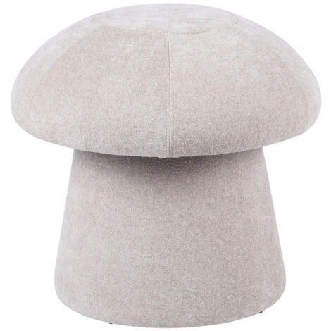 Pouf  Ø45.5x43 cm in Poliestere Tiana Natural
