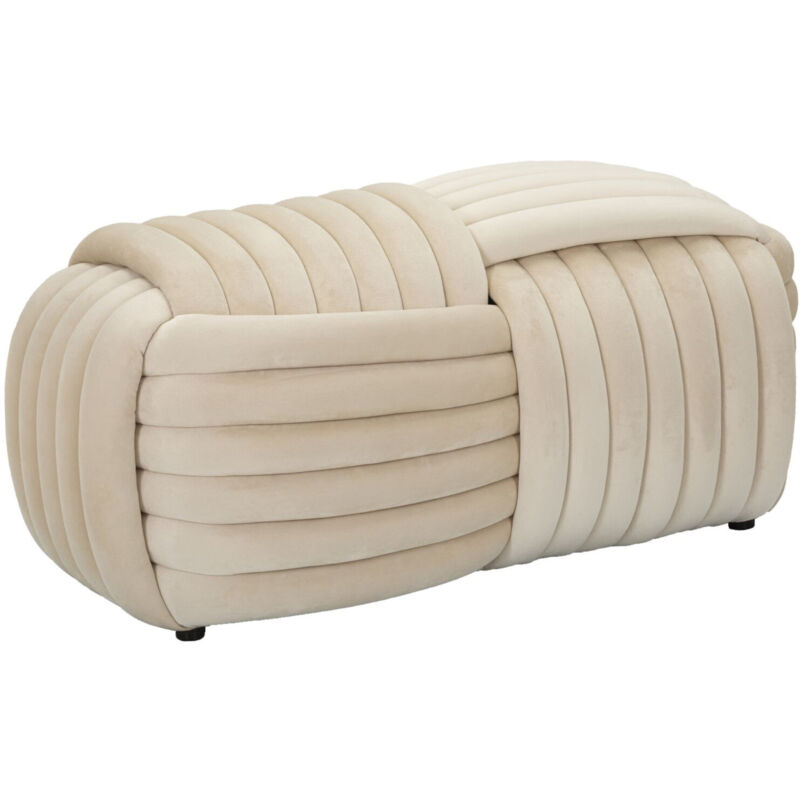 Mauro Ferretti - Banc en tissu Softy 90 x 45 x 45 cm
