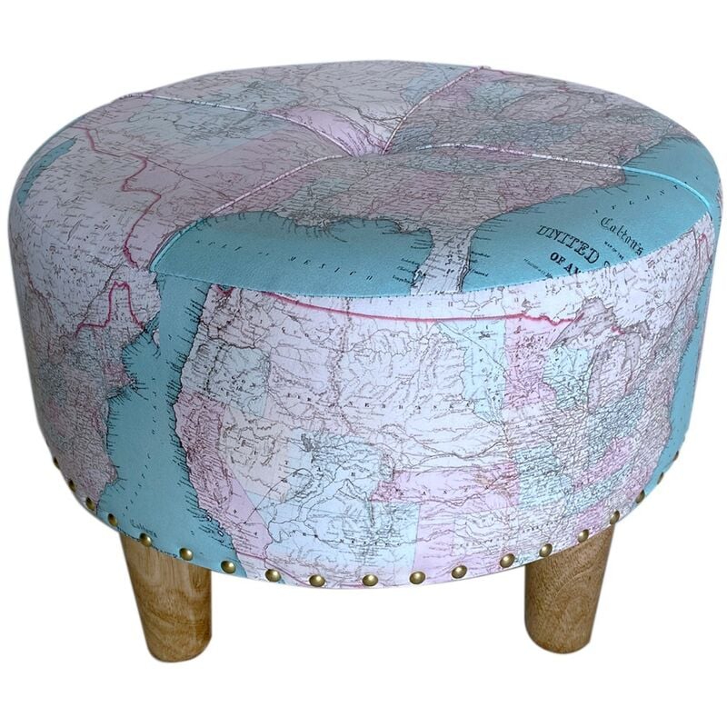 Signes Grimalt Tabourets de meubles White Auxiliary World Mundo Tool 48X48X33CM 24861