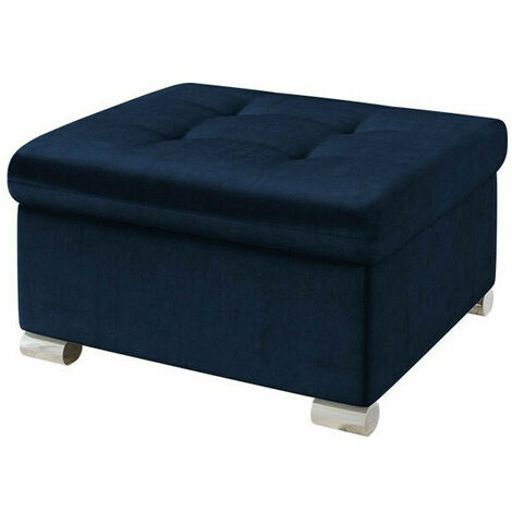 Pouf Comfivo 115, Magic Velvet 2216, 41x68x70cm, Diamètre: 0, Tapisserie, Pieds: Plastique, 0