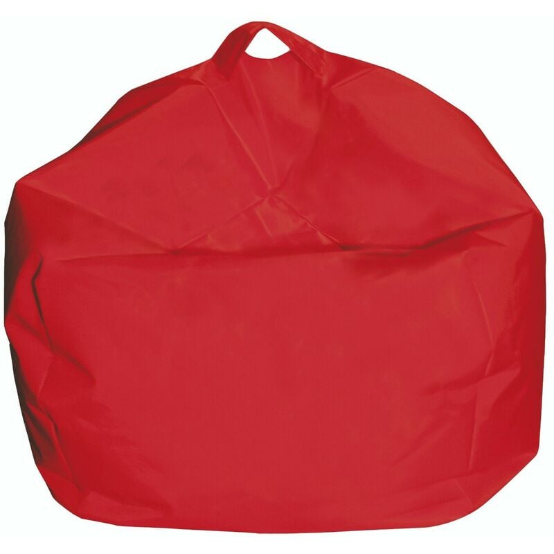 King Home - Pouf rouge