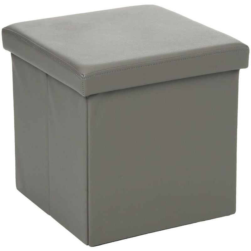 Pouf pieghevole grigio Atmosphera Créateur D'intérieur