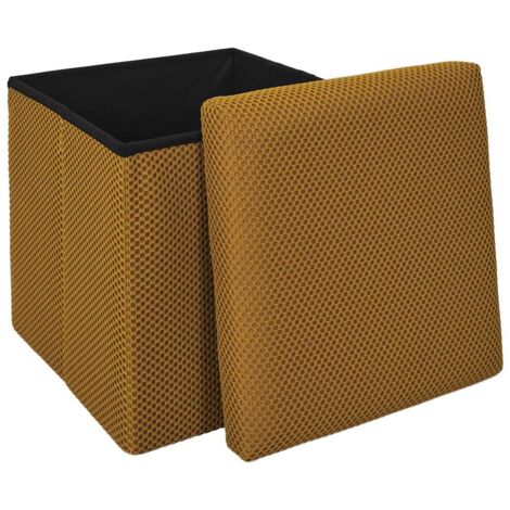 Pouf contenitore URBAN BOX color miele