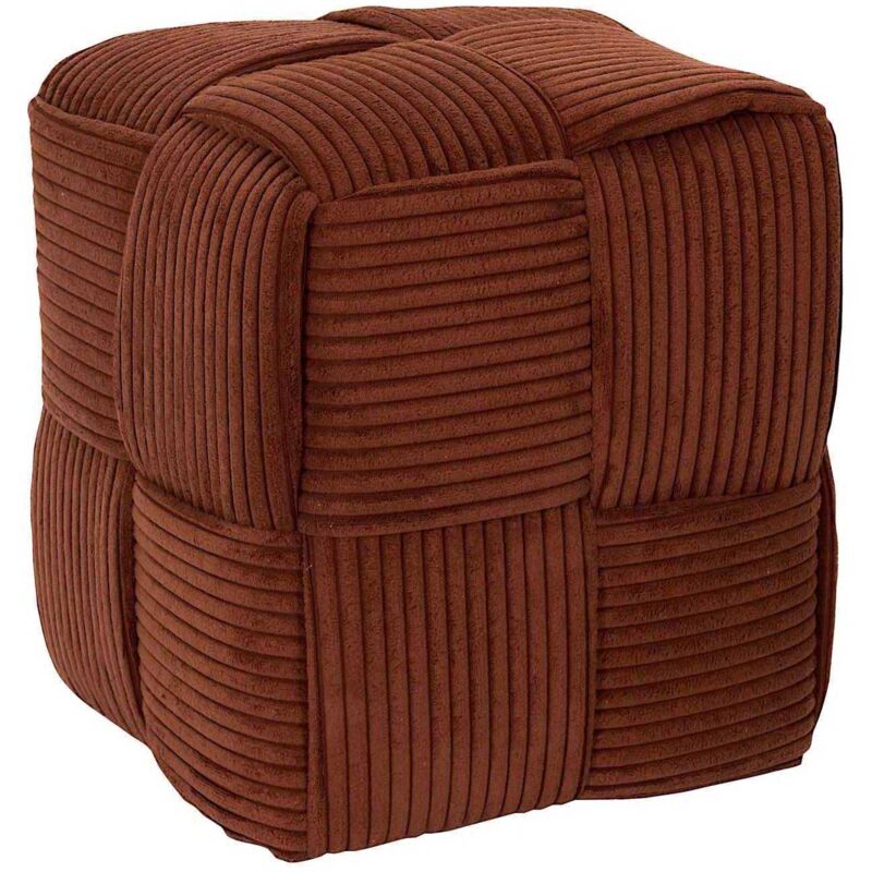 Pouf Cotele Tresse Scott Terracotta Pouf Cotele Tresse Scott Terracotta