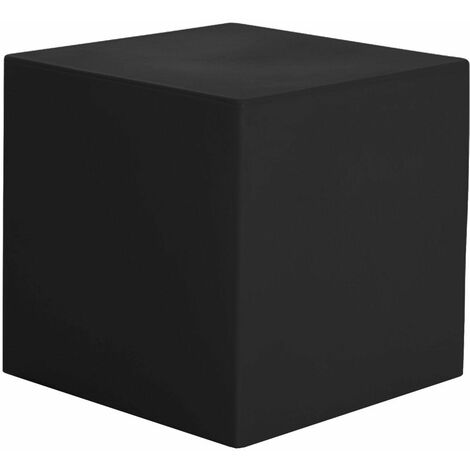 Pouf da Giardino 50x50 cm in Resina Arkema Iris Pouf Antracite