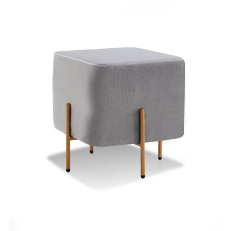 Pouf design gris - Danae