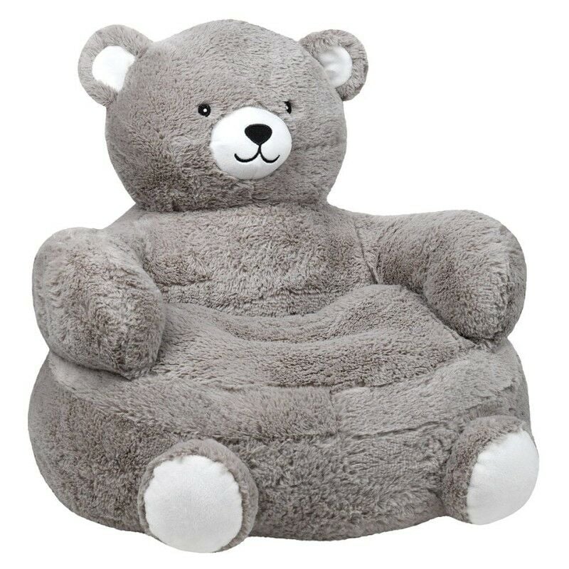 Pouf enfant Leo gris