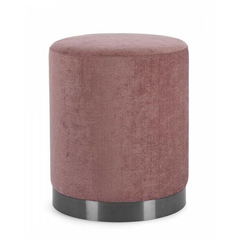 Pouf Ernestine Dark Rose
