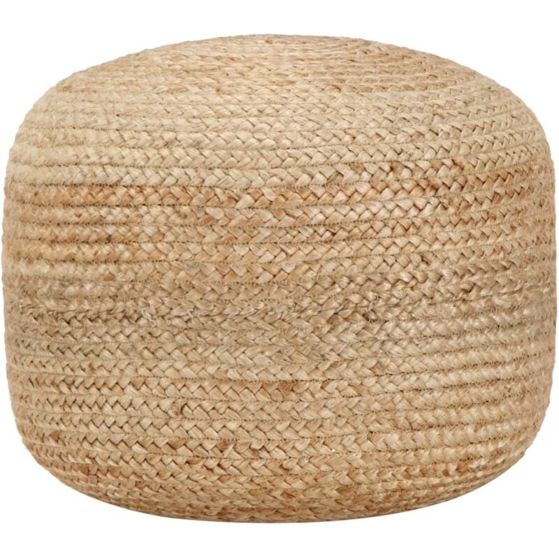 Pouf fait à la main 45 x 30 cm Jute