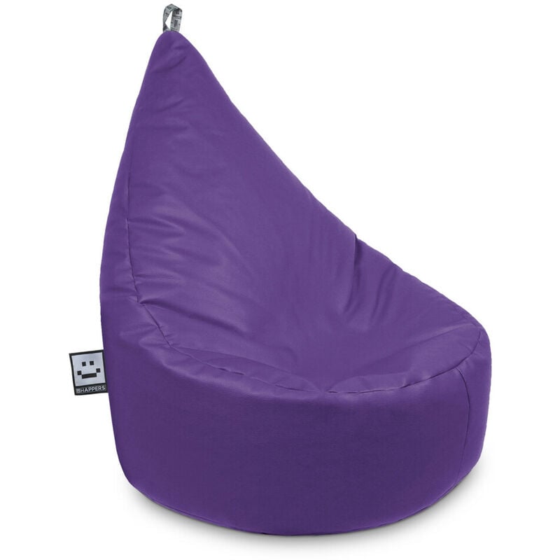 Pouf Fauteuil Similicuir Indoor Lilas Happers Enfant