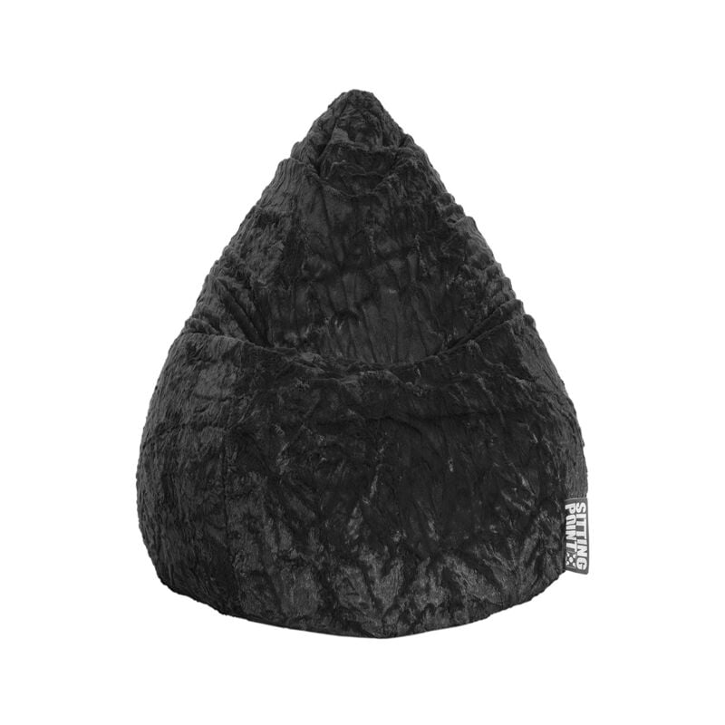 Pouf Fluffy xl Noir