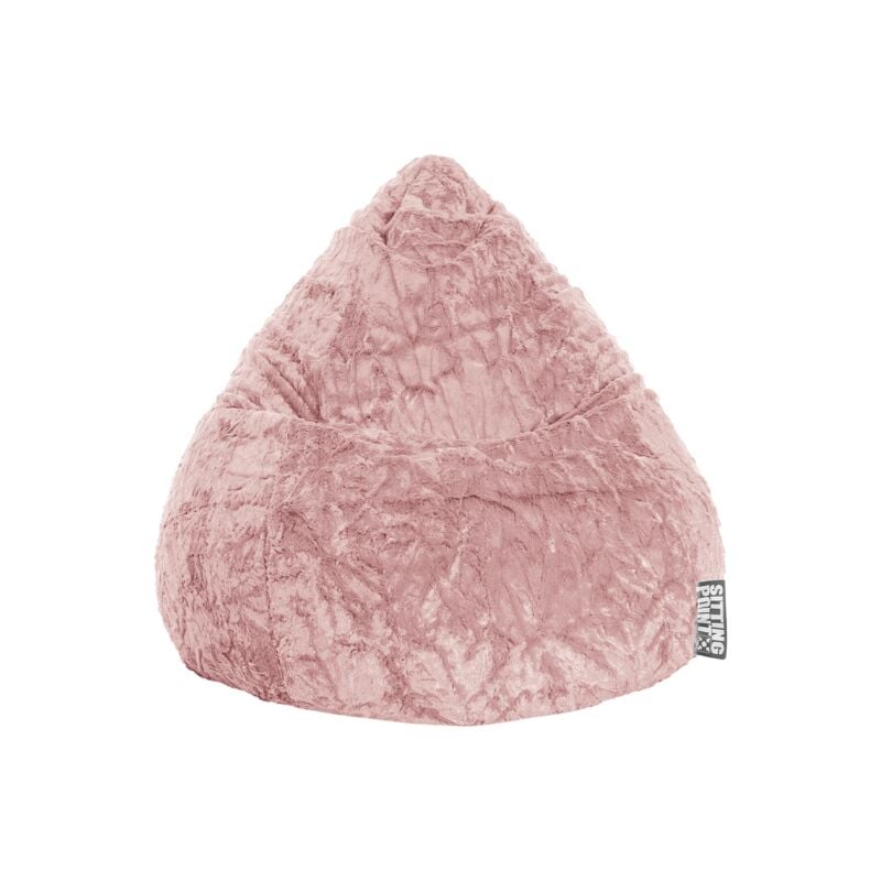 Pouf Fluffy l Vieux Rose