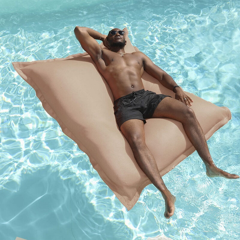 Pouf géant extérieur flottant Colorfun - Sahara