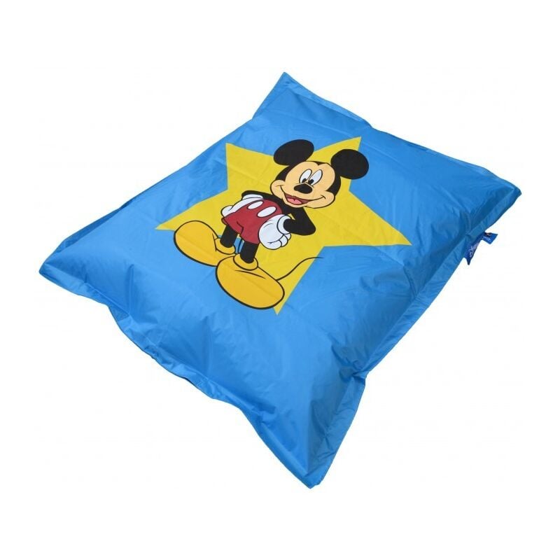 Pouf géant Mickey Mouse 135x160 cm Bleu