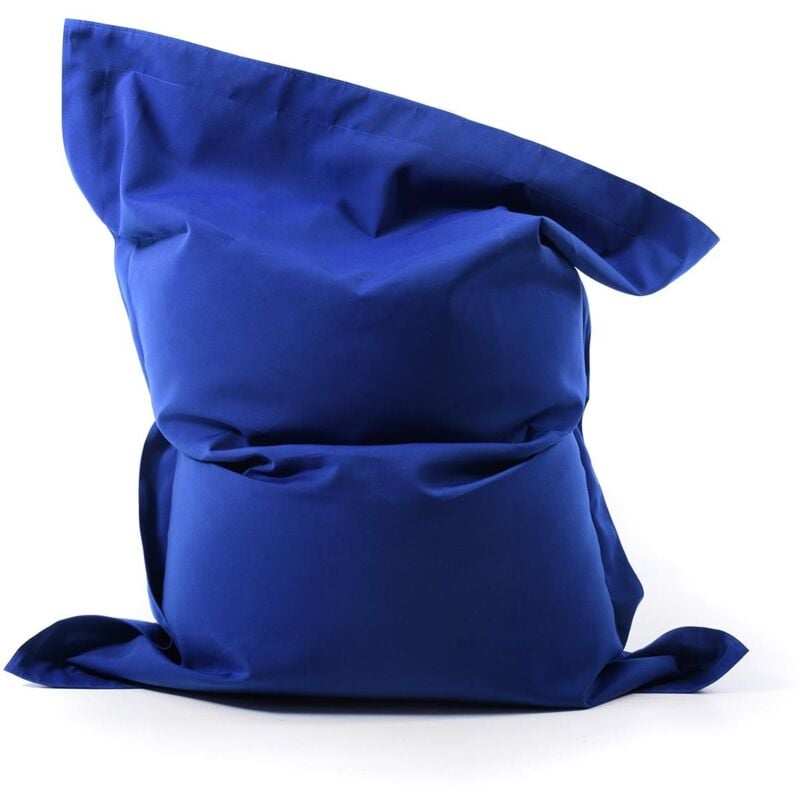 Pouf Géant xxl Déhoussable, Extérieur, Outdoor, Jardin, Terrasse, Voile Bateau Bleu Marine BiG52