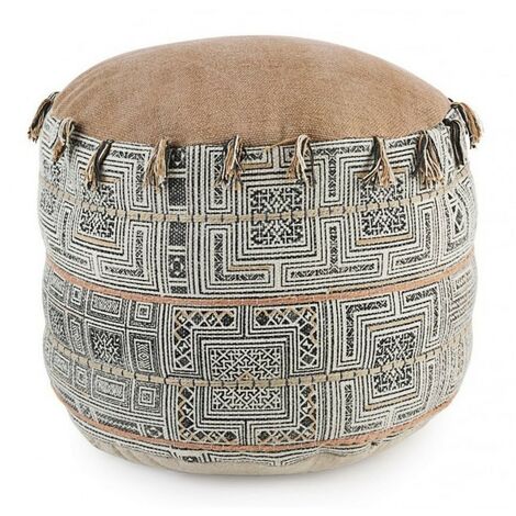 Pouf in rattan naturale mobili etnici online