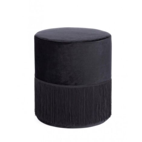 Pouf Leilani Nero D.38 Bizzotto
