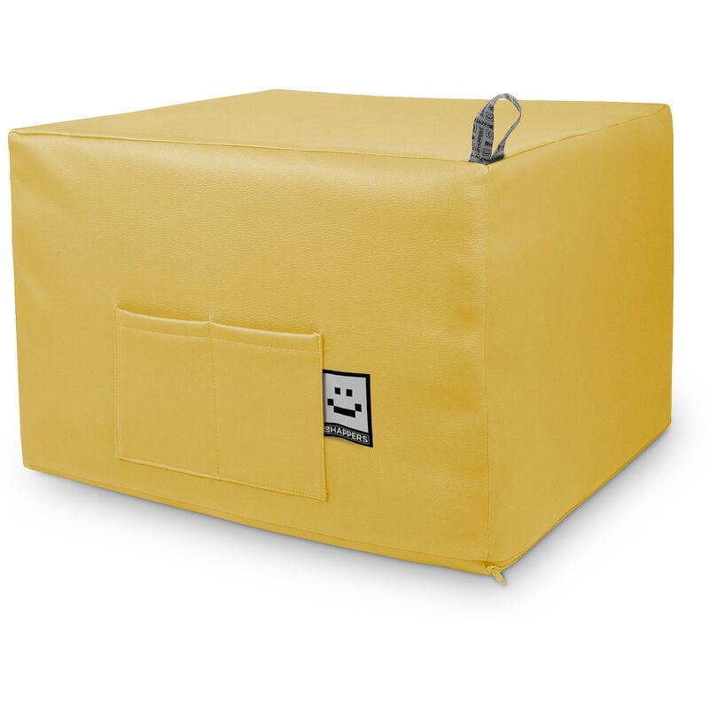 Pouf Lit Confort Moutarde Unique Moutarde