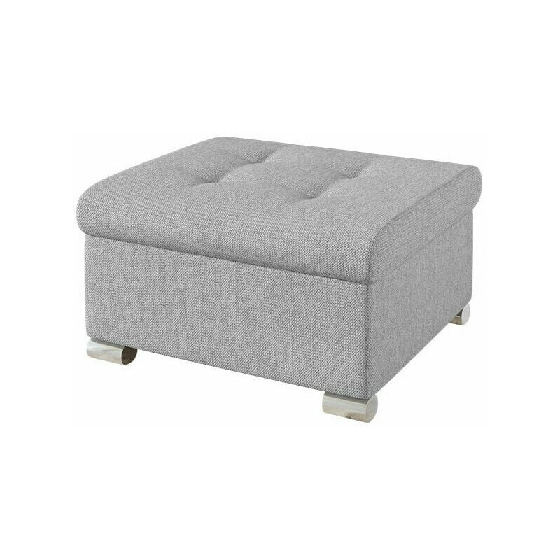Pouf Comfivo 115, Matana 01, 41x68x70cm, Diamètre: 0, Tapisserie, Pieds: Plastique, 0