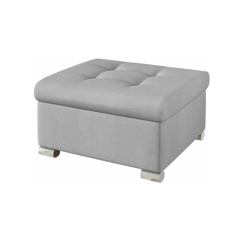 Pouf Comfivo 115, Uttario Velvet 2973, 41x68x70cm, Diamètre: 0, Tapisserie, Pieds: Plastique, 0