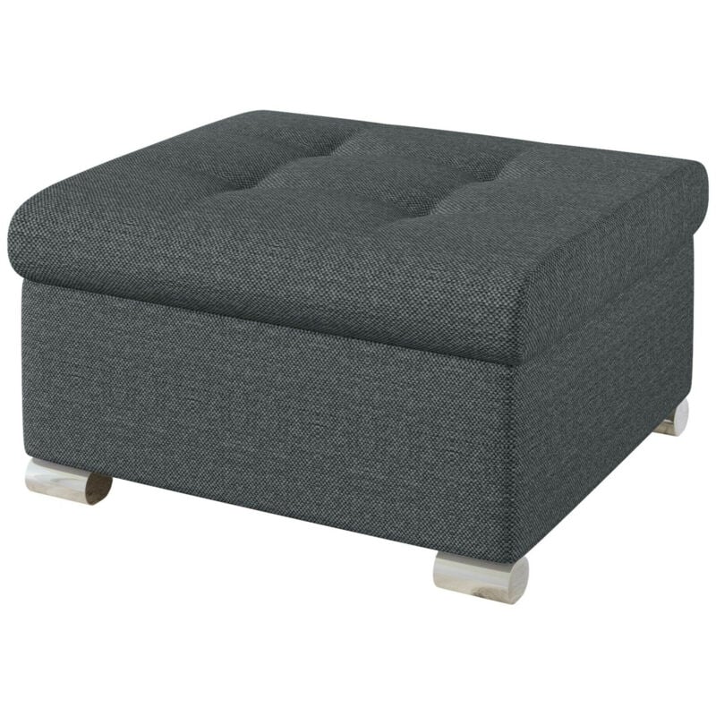 Pouf Comfivo 115, Boss12, 41x68x70cm, Diamètre: 0, Tapisserie, Pieds: Plastique, 0