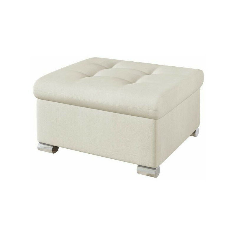 Pouf Comfivo 115, Uttario Velvet 2978, 41x68x70cm, Diamètre: 0, Tapisserie, Pieds: Plastique, 0