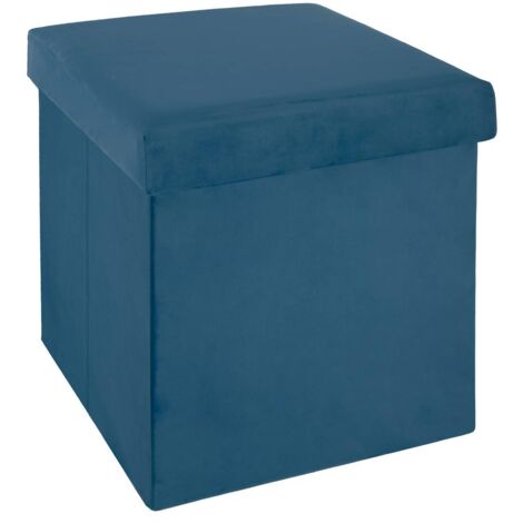 Pouf blu nuovo art.71918 consegna gratuita