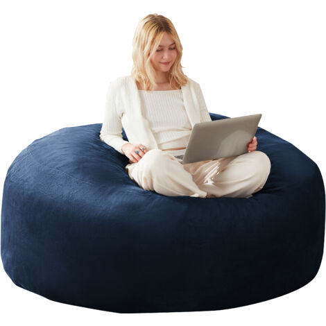 Pouf poire 180 cm fauteuil lecture doux confortable chambre balcon salon détente