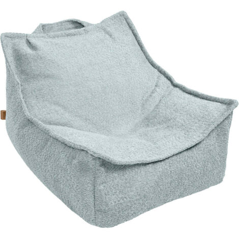 Pouf poire en bouclette
