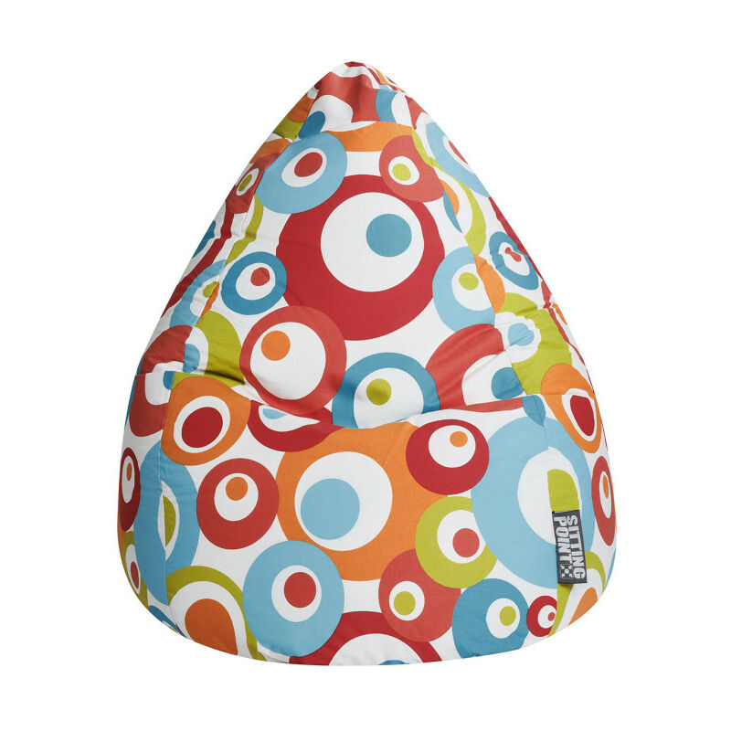 Pouf Malibu l Turquoise