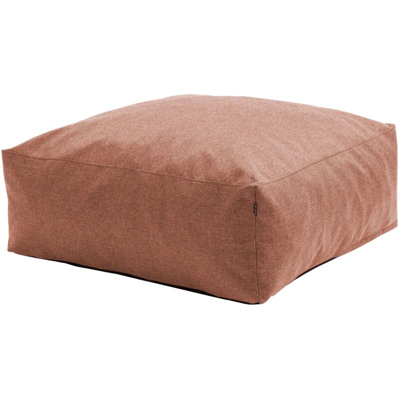 Pouf de jardin pour canapé modulable terracotta - Mixi