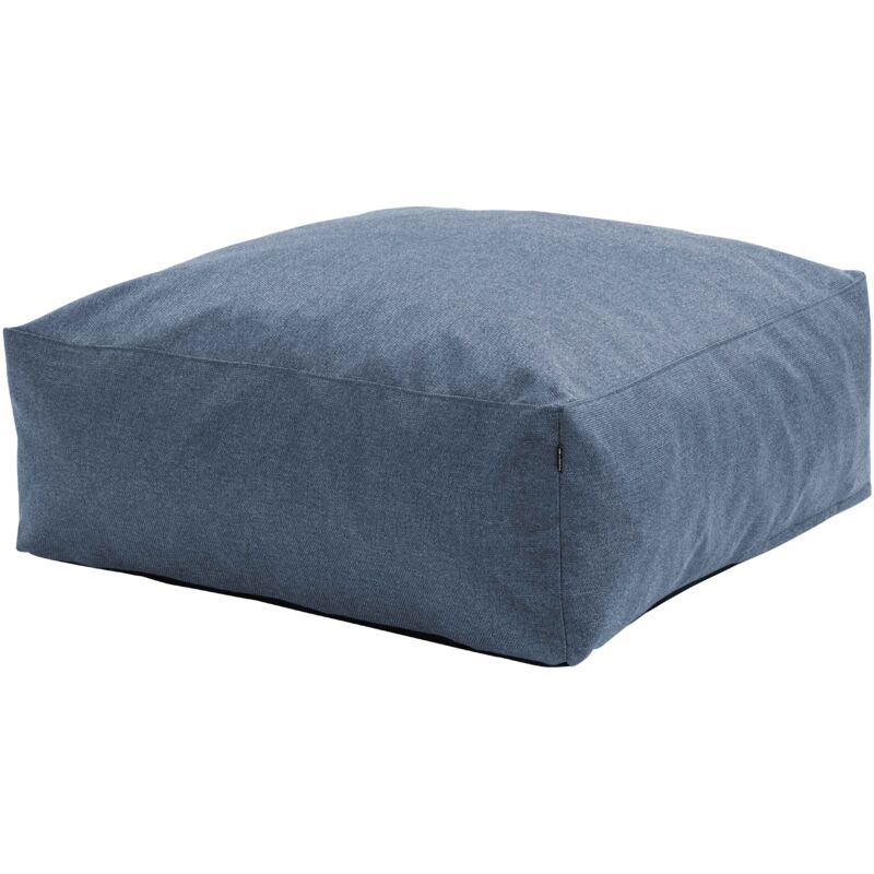 Pouf pour canapé modulable bleu pacific - Mixi
