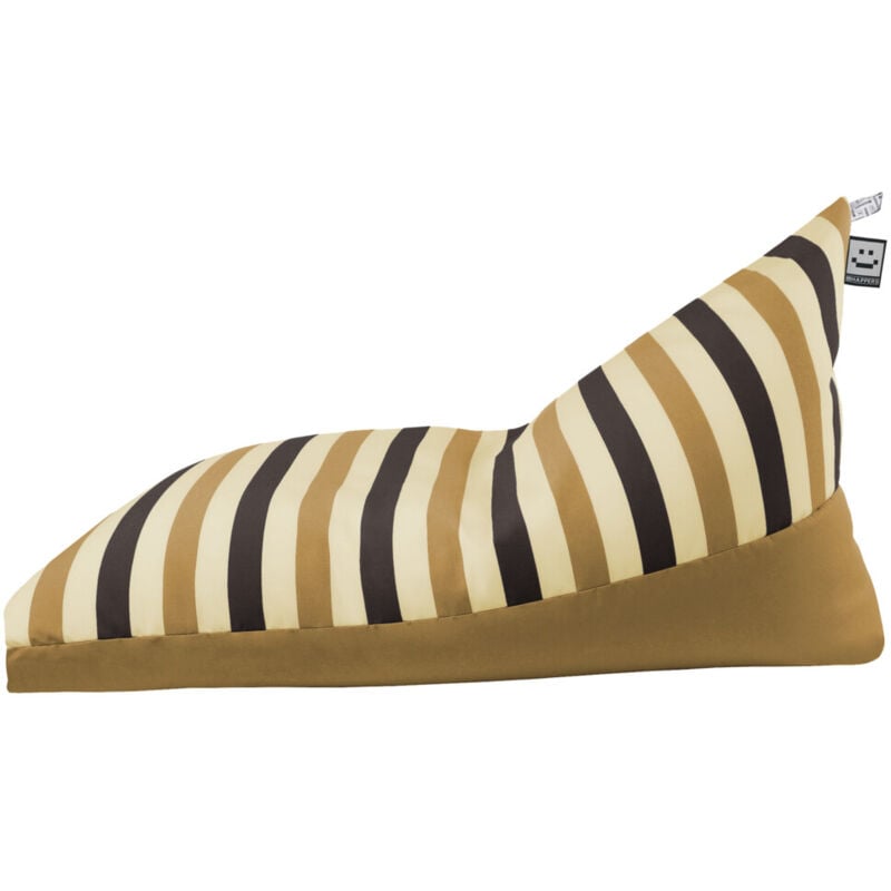 Pouf Pyramide Toldotex Moutarde pour Extérieur ou Intérieur xxl Moutarde