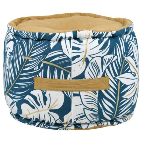 Pouf rond Collection Feuillage