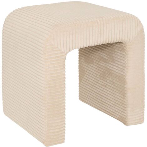 Pouf Sevi beige - Atmosphera créateur d'intérieur