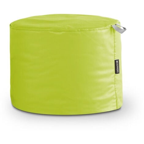 Pouf verde acqua