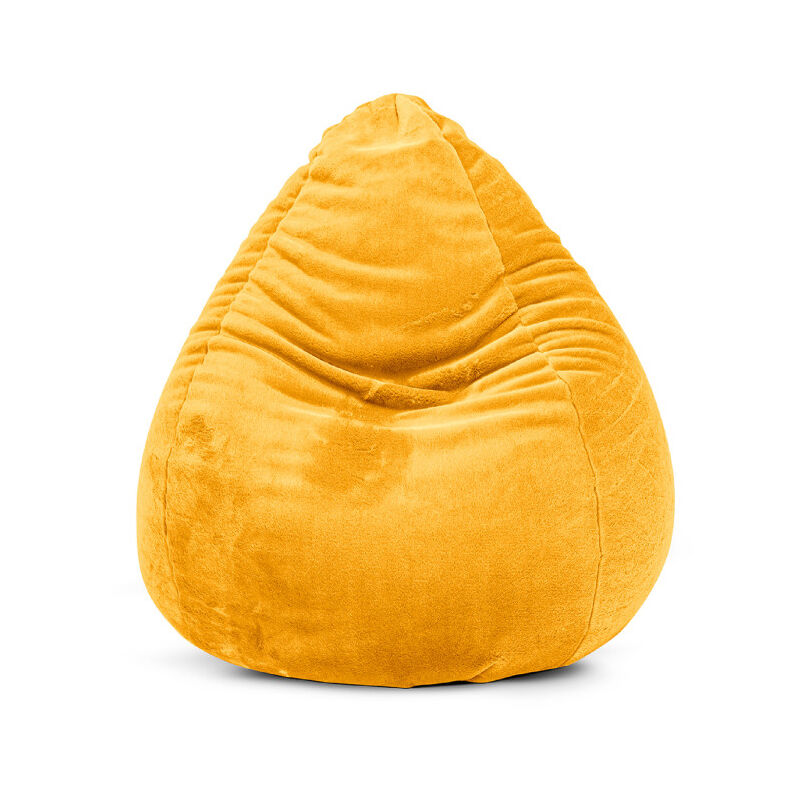 Pouf Softy xl Moutarde