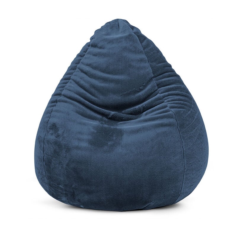Pouf Softy xxl Bleu petrole