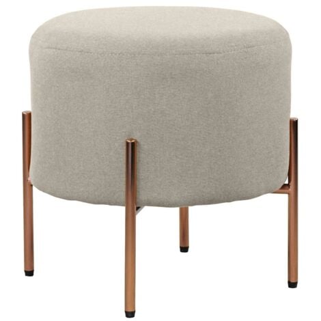 Pouf tondo 40x40 cm grigio scuro - Kate