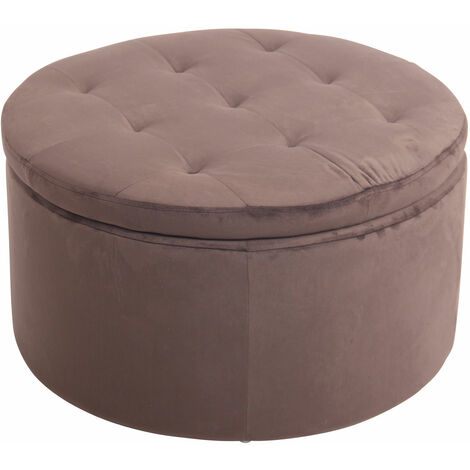 Pouf Tondo Contenitore Evora 